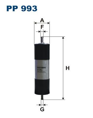 Фильтр топливный FILTRON PP993