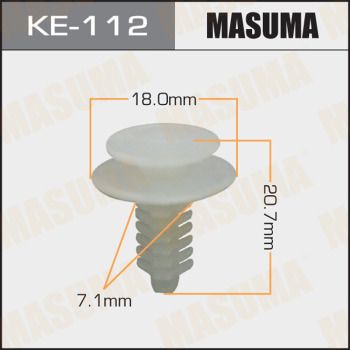 Клипса Masuma KE112