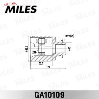 ШРУС внутренний Miles GA10109