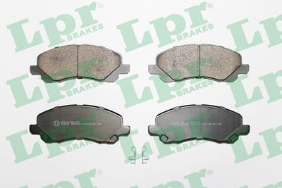 Колодки тормозные дисковые LPR 05P1347