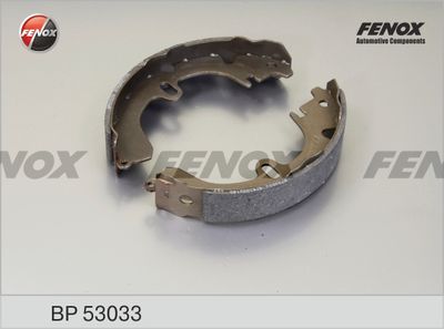 Колодки тормозные барабанные FENOX BP53033