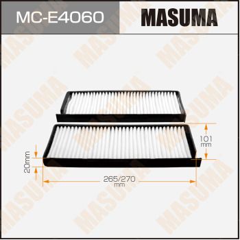 Фильтр салона Masuma MCE4060