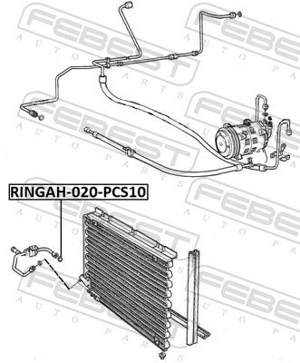 Кольцо уплотнительное VOLVO 988840