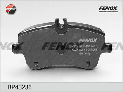 Колодки тормозные дисковые FENOX BP43236
