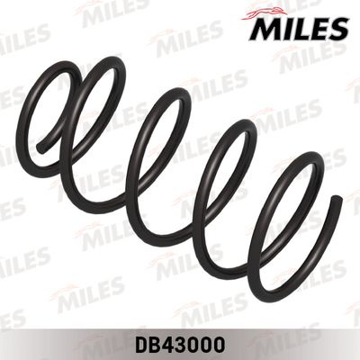 Пружина подвески передняя Miles DB43000