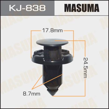 Клипса Masuma KJ838