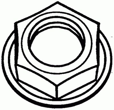 Гайка Mercedes N074361014205