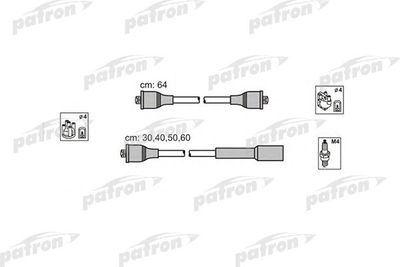 Комплект проводов высоковольтных PATRON PSCI1009