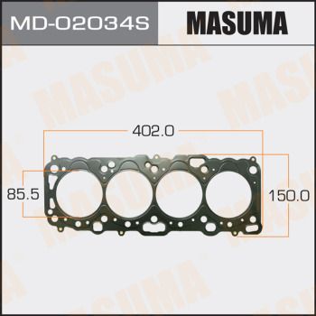 Прокладка ГБЦ Masuma MD02034S