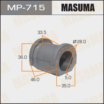 Втулка стабилизатора Masuma MP715