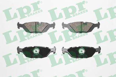 Колодки тормозные дисковые LPR 05P306