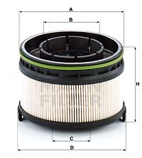 Фильтр топливный MANN-FILTER PU11001ZKIT