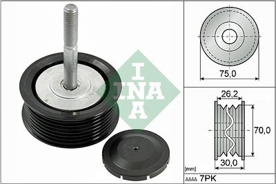 Ролик ручейкового ремня INA 532079210