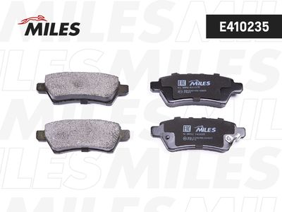 Колодки тормозные дисковые Miles E410235