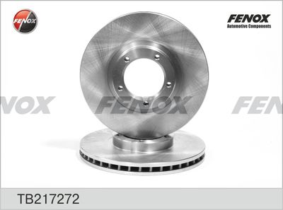 Диск тормозной передний вентилируемый FENOX TB217272