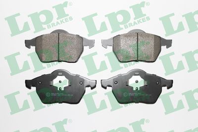 Колодки тормозные дисковые LPR 05P669