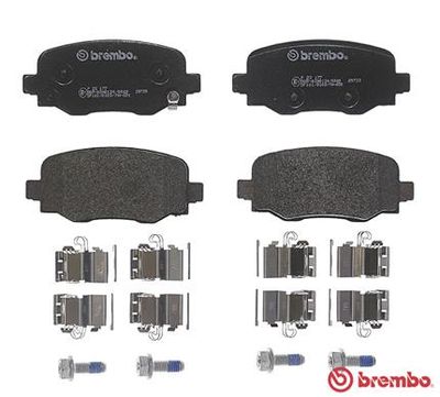 Колодки тормозные дисковые BREMBO P23177