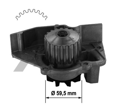 Насос водяной AIRTEX 1359