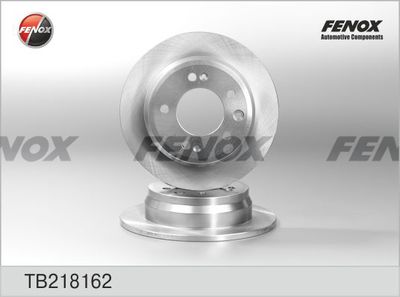 Диск тормозной задний FENOX TB218162