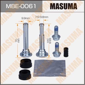 Ремкомплект направляющих тормозного суппорта Masuma MBE0061