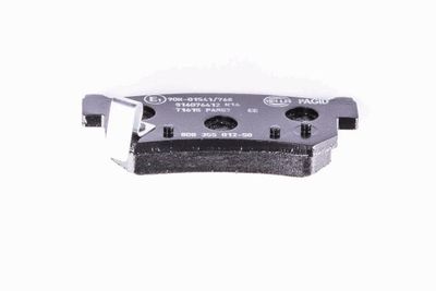 Колодки тормозные дисковые HELLA 8DB355012501