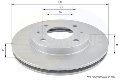 Диск тормозной передний ALLIED NIPPON ADC0333V