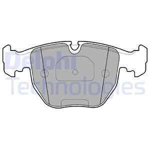 Колодки тормозные дисковые передние DELPHI LP1003