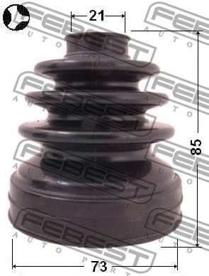 Пыльник ШРУС внутреннего комплект FEBEST 0215B10RS