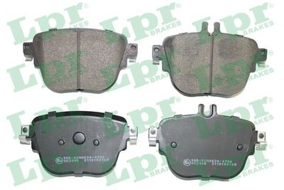 Колодки тормозные задние LPR 05P2168