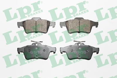 Колодки тормозные дисковые LPR 05P1637