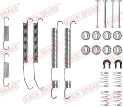 Комплект монтажный тормозных колодок Master Kit 77AP127