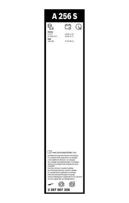 Комплект щеток стеклоочистителя BOSCH 3397007256