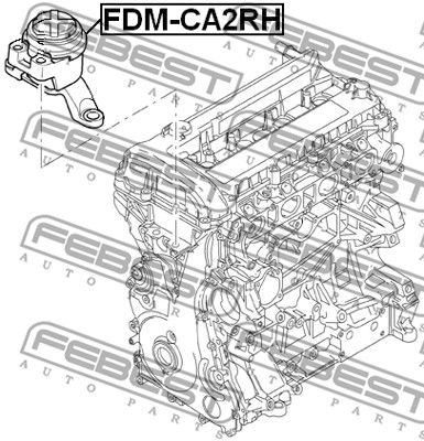 Опора двигателя FORD 1844608