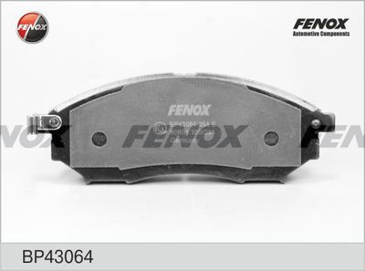 Колодки тормозные передние FENOX BP43064