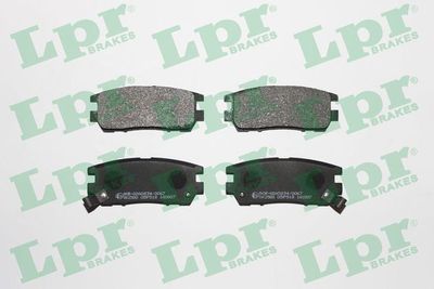 Колодки тормозные дисковые LPR 05P518