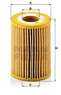 Фильтр масляный MANN-FILTER HU821X