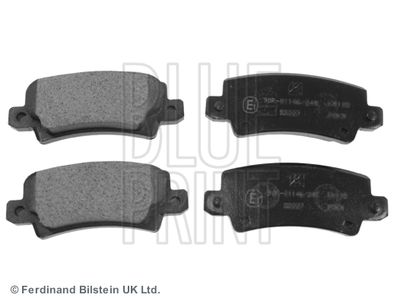Колодки тормозные дисковые Blue Print ADT342131