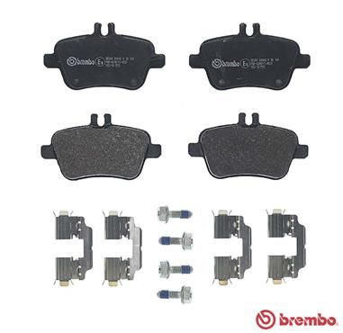 Колодки тормозные задние BREMBO P50140