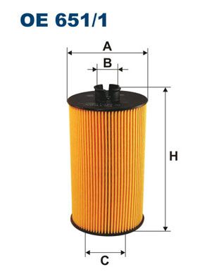 Фильтр масляный FILTRON OE6511