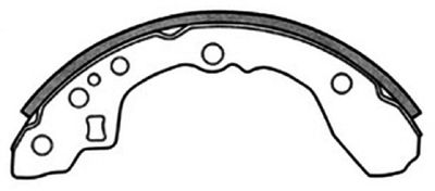 Колодки тормозные задние барабанные AKYOTO AKS3347