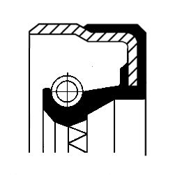 Сальник CORTECO 01036457B
