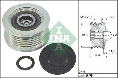 Шкив генератора LUK 535034810