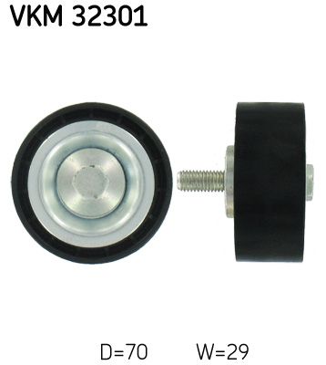 Ролик промежуточный поликлинового ремня SKF VKM32301