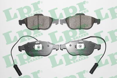 Колодки тормозные передние LPR 05P664