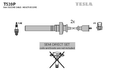 Провод высоковольтный TESLA T539P