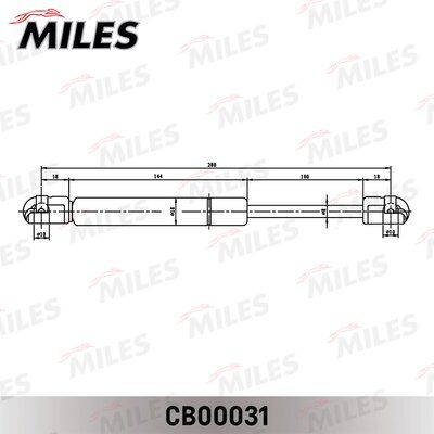 Амортизатор багажника Miles CB00031