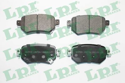 Колодки тормозные дисковые LPR 05P2109