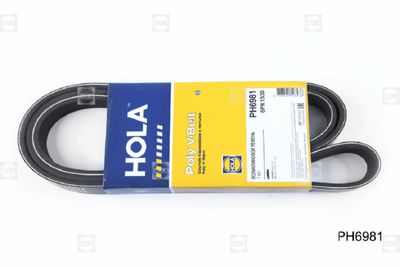 Ремень поликлиновой HOLA PH6981