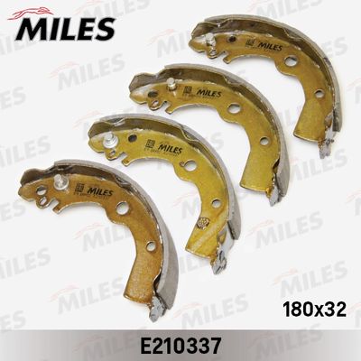 Колодки тормозные барабанные Miles E210337