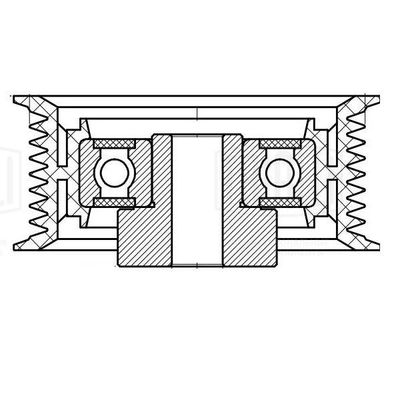 Ролик ремня приводного TRIALLI CM5120